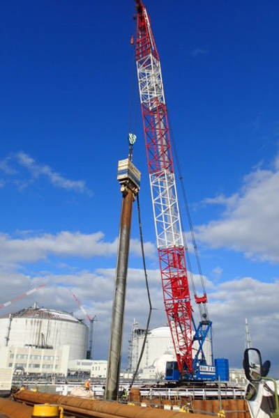 石狩LNG基地設備工事